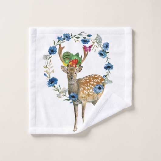 Serviettes De Bain Ensembles De Fruits De Cerf Flo (Gant de toilette)