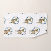 Serviettes De Bain Ensembles De Fruits De Cerf Flo (Serviette à main)