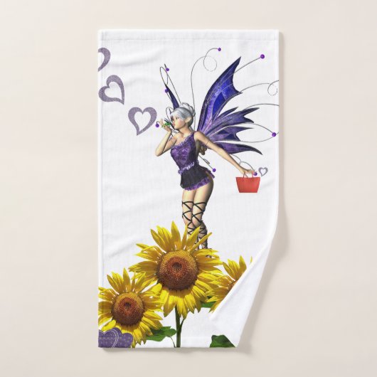 Serviettes De Bain Fées (Serviette à main)