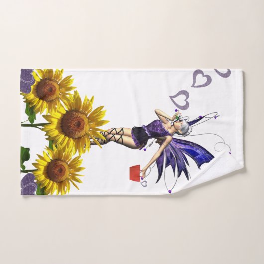 Serviettes De Bain Fées (Serviette à main)