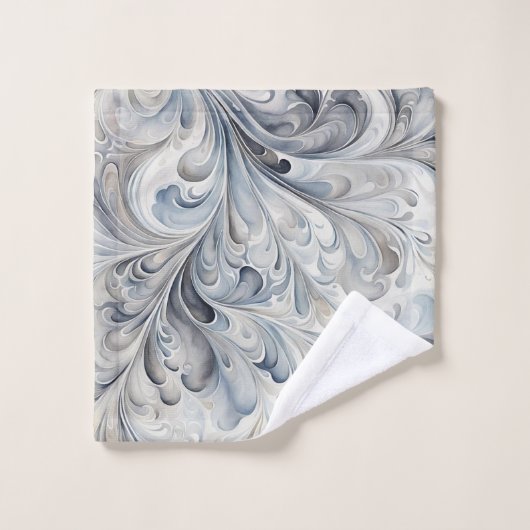 Serviettes de bain Feuilles Abstraites (Gant de toilette)