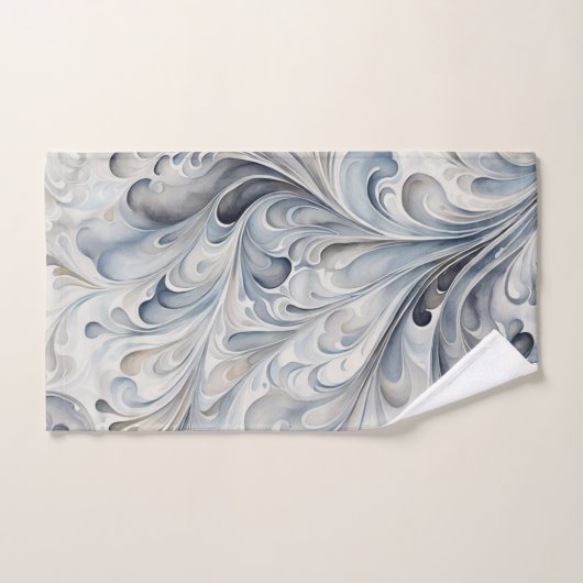 Serviettes de bain Feuilles Abstraites (Serviette à main)