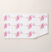 Serviettes de bain flamboyantes roses (Serviette à main)