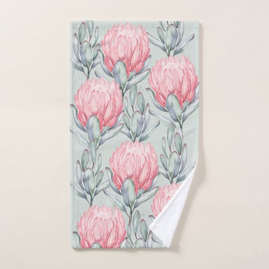 Serviettes de bain Fleurs (Serviette à main)