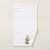 Serviettes de bain Fleurs de printemps (Serviette à main)