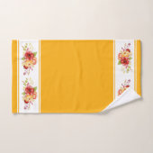 Serviettes de bain florales aquarelle (Serviette à main)
