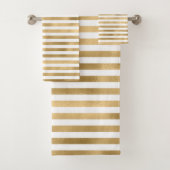 Serviettes de bain Gold Frozen (En situation)