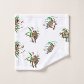 Serviettes de bain Goldies Frenzy (Blanc) (Gant de toilette)