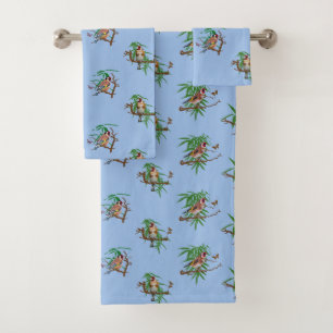 Serviettes de bain Goldies Frenzy (Bleu)