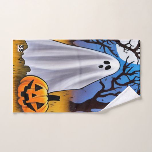 Serviettes de bain Halloween Ghost Set (Serviette à main)