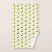 Serviettes De Bain Jaune Cute (Serviette à main)