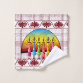 Serviettes de bain Jeux Africains (Gant de toilette)