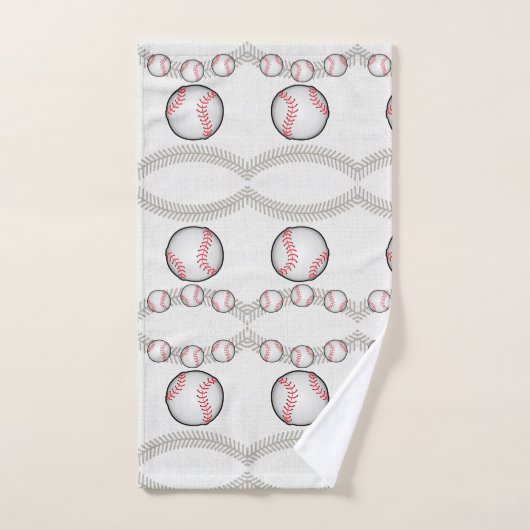 Serviettes De Bain Jeux Baseball (Serviette à main)