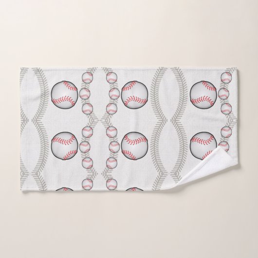 Serviettes De Bain Jeux Baseball (Serviette à main)