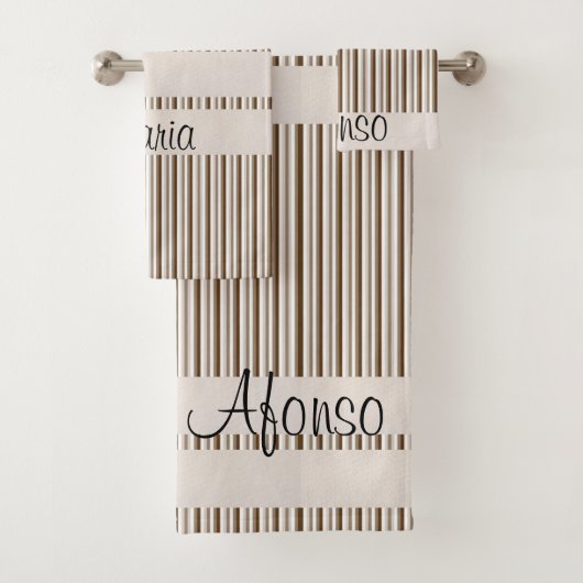 Serviettes De Bain Jeux Brown (En situation)