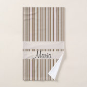 Serviettes De Bain Jeux Brown (Serviette à main)