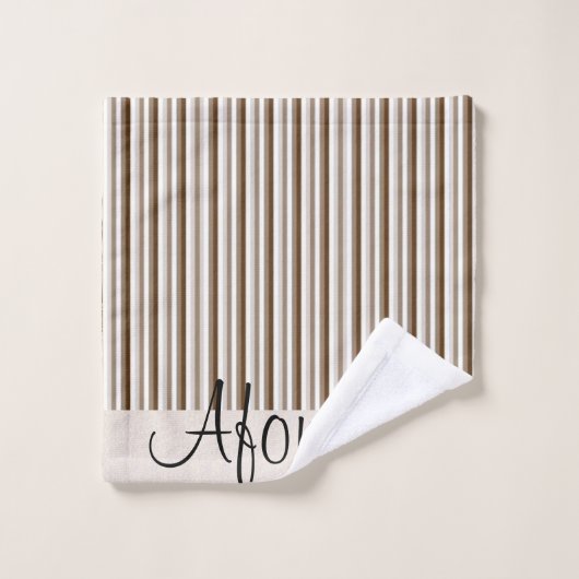 Serviettes De Bain Jeux Brown (Gant de toilette)