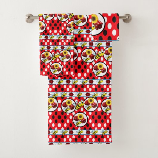 Serviettes de bain Jeux Bumblebee (En situation)