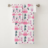 Serviettes De Bain Jeux Danse (En situation)