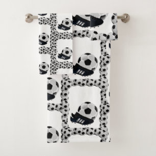 Serviettes de bain Jeux de balles de football