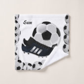 Serviettes de bain Jeux de balles de football (Gant de toilette)