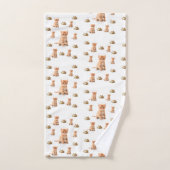 Serviettes de bain Jeux de chats (Serviette à main)