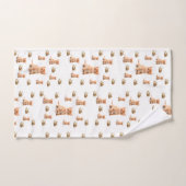 Serviettes de bain Jeux de chats (Serviette à main)