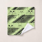 Serviettes de bain Jeux de chats (Gant de toilette)