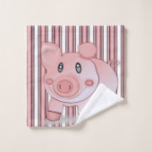 Serviettes de bain Jeux de cochons (Gant de toilette)