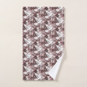 Serviettes de bain Jeux de colombes (Serviette à main)