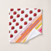 Serviettes de bain Jeux de fraises (Gant de toilette)