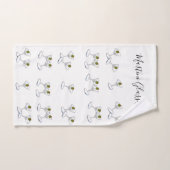 Serviettes de bain Jeux de Martini Lunettes (Serviette à main)