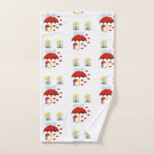 Serviettes de bain Jeux de pluie (Serviette à main)