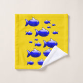 Serviettes de bain Jeux de poisson (Gant de toilette)