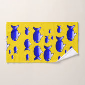 Serviettes de bain Jeux de poisson (Serviette à main)