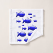 Serviettes de bain Jeux de poisson (Gant de toilette)