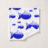 Serviettes de bain Jeux de poisson (Gant de toilette)