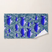 Serviettes de bain Jeux de poisson (Serviette à main)