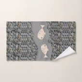 Serviettes de bain Jeux de poisson (Serviette à main)