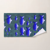 Serviettes de bain Jeux de poisson (Serviette à main)