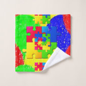 Serviettes de bain Jeux de puzzles (Gant de toilette)
