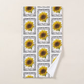 Serviettes de bain Jeux de tournesol (Serviette à main)