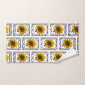 Serviettes de bain Jeux de tournesol (Serviette à main)