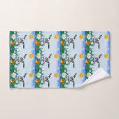 Serviettes de bain Jeux d'oiseaux (Serviette à main)