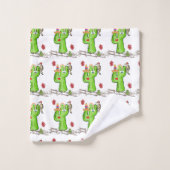 Serviettes de bain Jeux d'oiseaux Cactus (Gant de toilette)