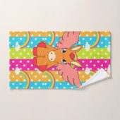 Serviettes de bain Jeux Donkey (Serviette à main)