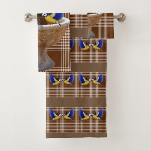 Serviettes de bain Jeux Floral (En situation)