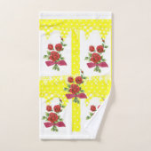 Serviettes de bain Jeux Floral (Serviette à main)