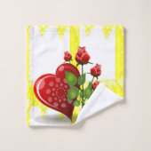Serviettes de bain Jeux Floral (Gant de toilette)