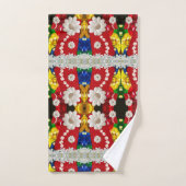 Serviettes de bain Jeux Floral (Serviette à main)
